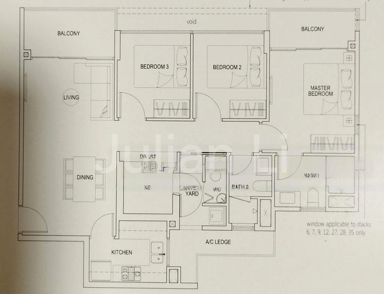 3 Bed Executive Condo for Rent in  Westwood Residences - Image 16